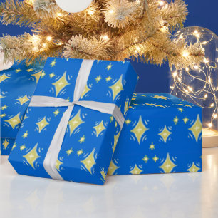 Stars in the sky wrapping paper
