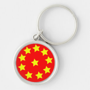Stars key ring