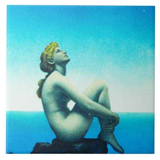 Stars - Large Ceramic Tile (Front)