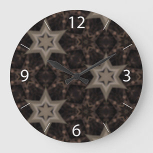 Stars Large Clock