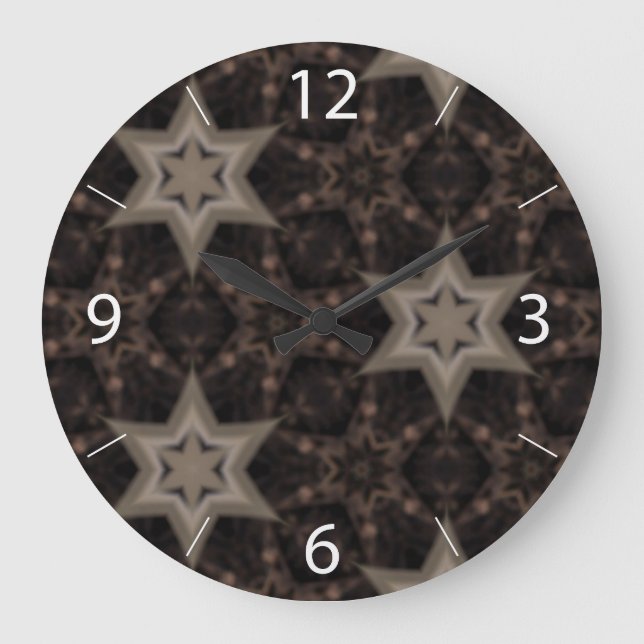 Stars Large Clock (Front)