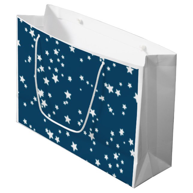 Stars Large Gift Bag (Front Angled)