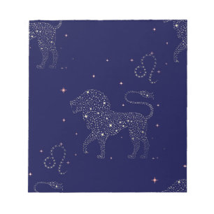 stars leo notepad