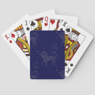 stars leo playing cards