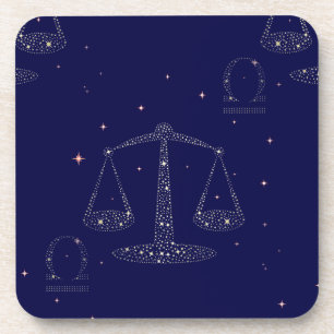 stars libra coaster
