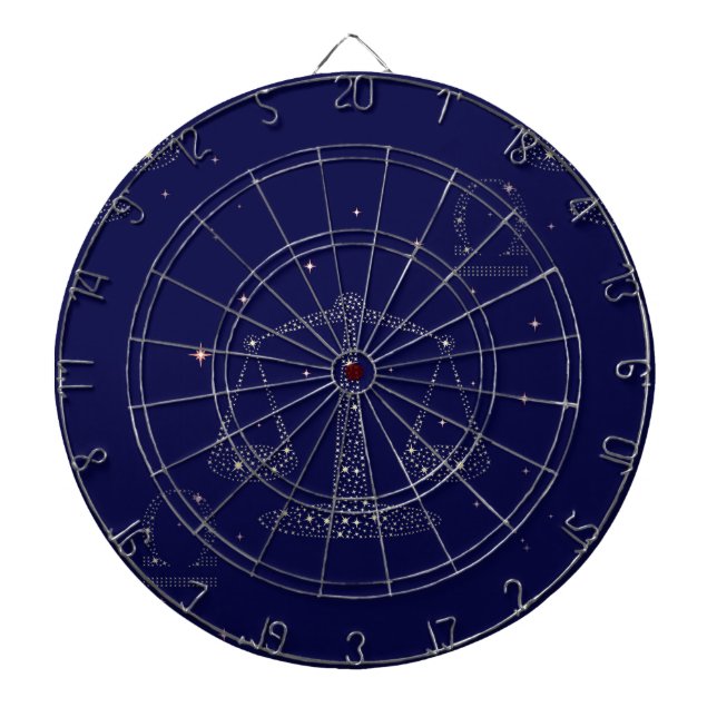 stars libra dartboard (Front)