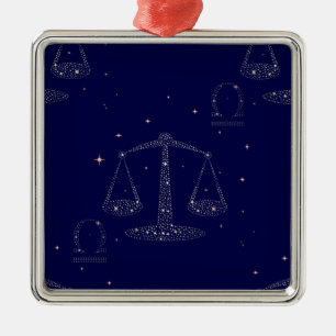 stars libra metal tree decoration