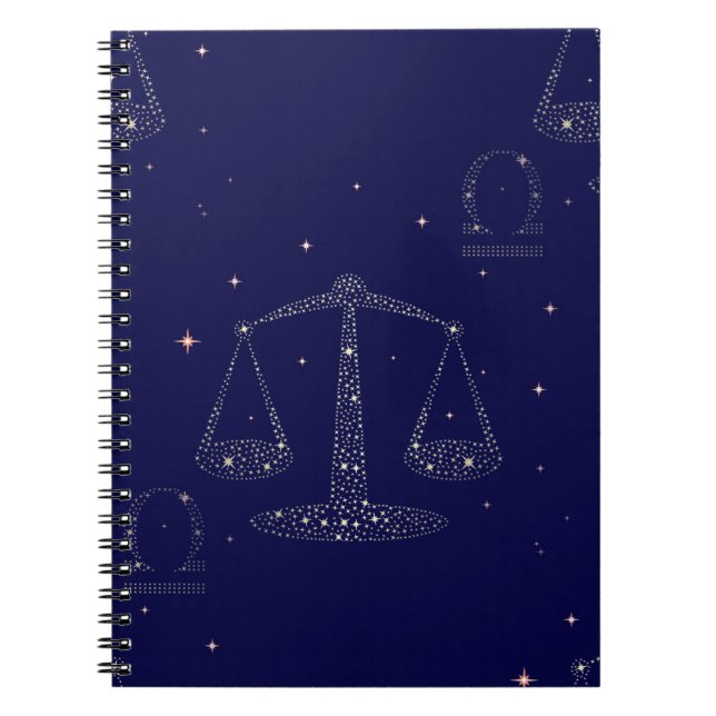 stars libra notebook (Front)