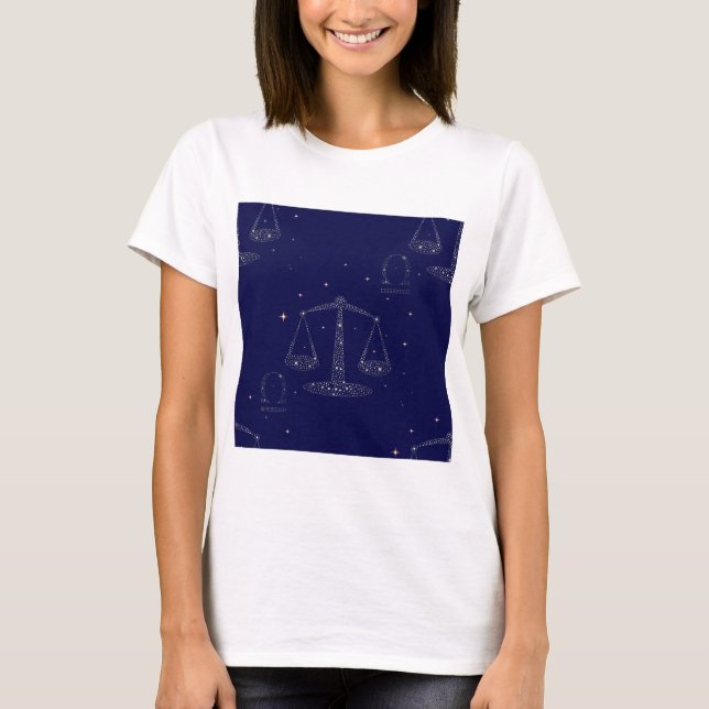 stars libra T-Shirt (Front)