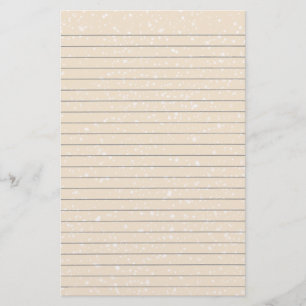 Stars Lined Stationery