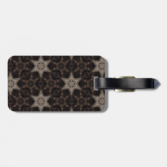 Stars Luggage Tag (Back Horizontal)
