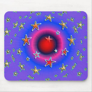 Stars Mouse Mat