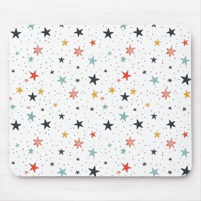 Stars Mouse Mat (Front)