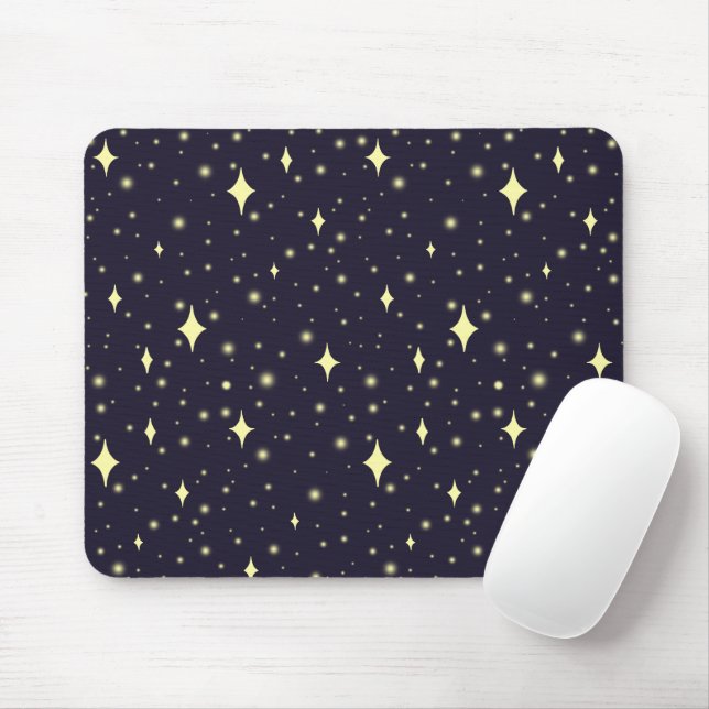 stars mousepad (With Mouse)