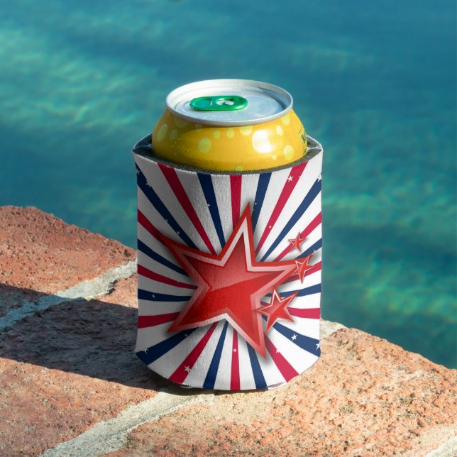 Stars 'n Stripes Freedom Can Cooler (In Situ Pool)