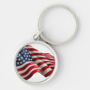 Stars N Stripes Key Ring
