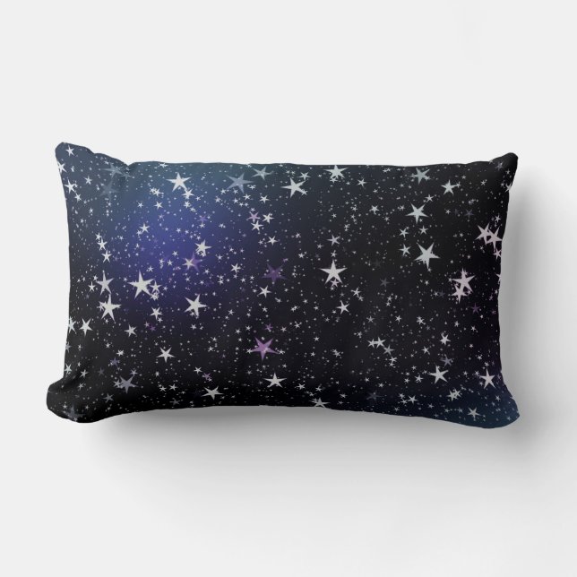 Stars night sky lumbar cushion (Front)