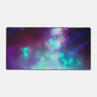Stars Night Sky Midnight Milky Way Neon Lights 