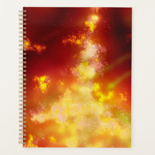 Stars Night Sky Midnight orangen Milky Way Planner