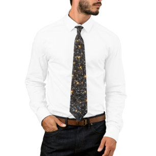 Stars Night Sky Tie