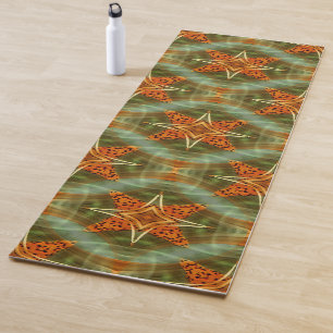 Stars  of a Tiger Lily... Yoga Mat