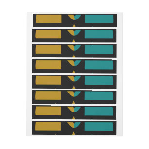 Stars of Approval - A Modern Perspective Wrap Around Label