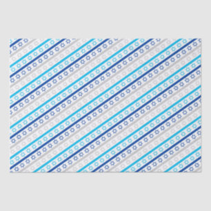 Stars Of David For Hanukkah  Tissue Paper