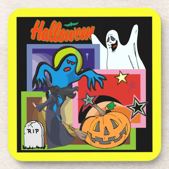 Stars of Halloween - Coaster (Front)
