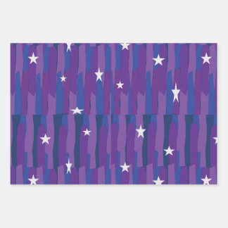 stars of my luck . wrapping paper sheet
