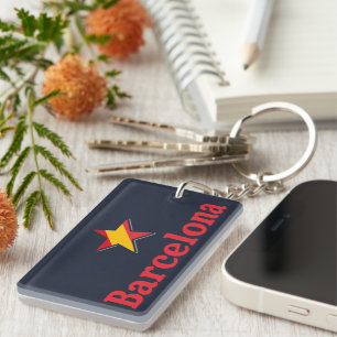Stars of Spain – Barcelona Key Ring