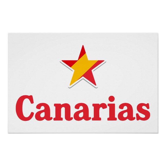 Stars of Spain – Canarias Poster (Front)