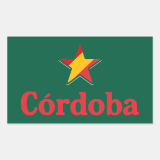 Stars of Spain – Cordoba Rectangular Sticker