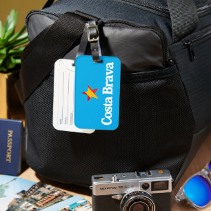 Stars of Spain – Costa Brava Luggage Tag