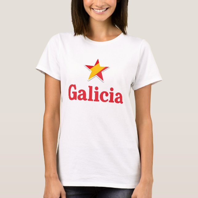 Stars of Spain – Galicia T-Shirt (Front)