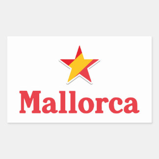 Stars of Spain – Mallorca Rectangular Sticker