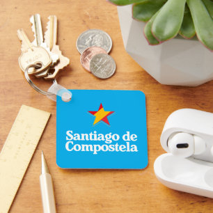 Stars of Spain – Santiago de Compostela Key Ring