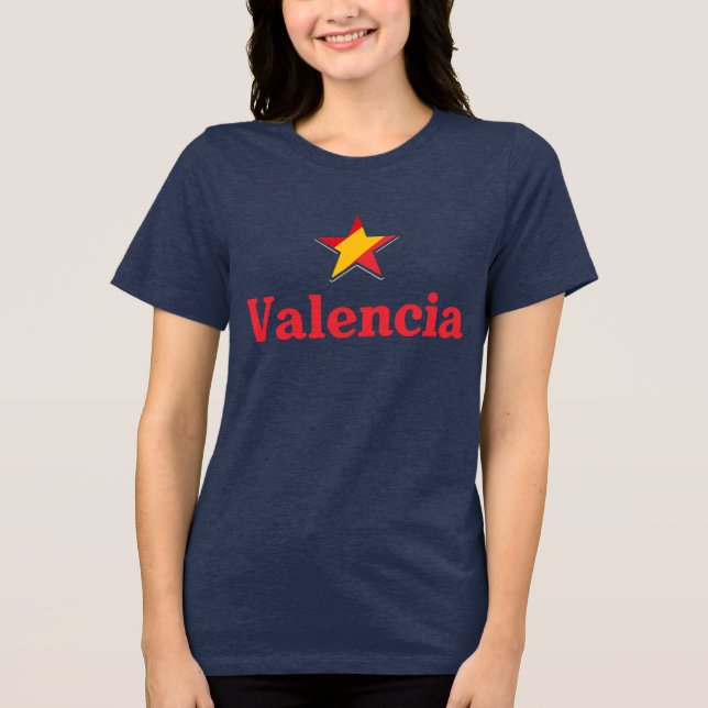 Stars of Spain – Valencia Tri-Blend Shirt (Front)