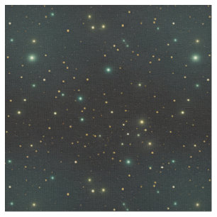 Stars on Black Fabric