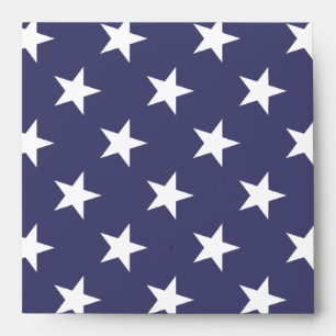 STARS ON BLUE ENVELOPES