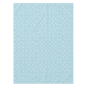 Stars on Blue Monogram or Name Custom Tablecloth