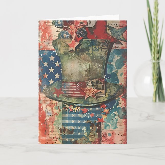 Stars on the Brim Card (Front)