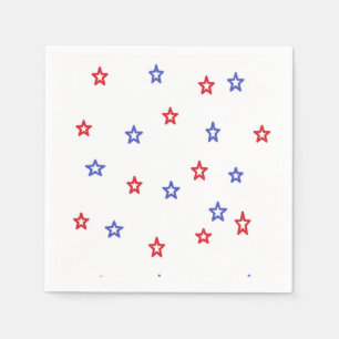 Stars Patriotic Party  Napkin