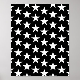 Stars Pattern 11 Poster