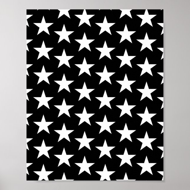 Stars Pattern 11 Poster (Front)