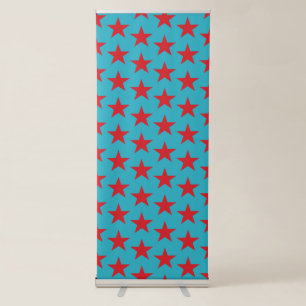 Stars Pattern 13 Retractable Banner