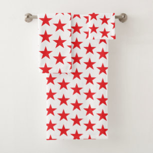 Stars Pattern 14 Bath Towel Set