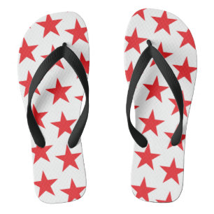 Stars Pattern 14 Flip Flops