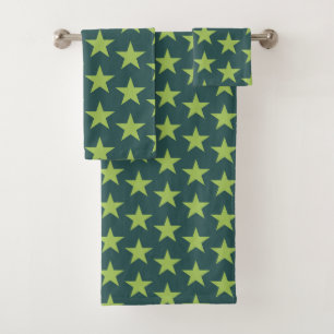 Stars Pattern 17 Bath Towel Set