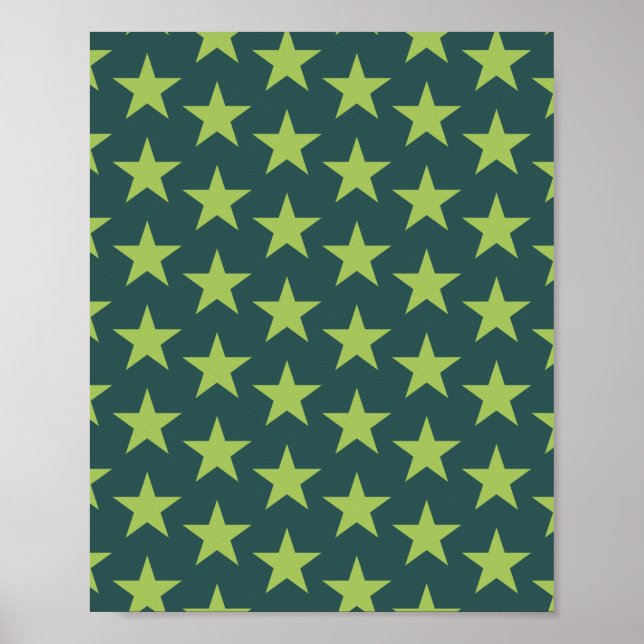Stars Pattern 17 Poster (Front)