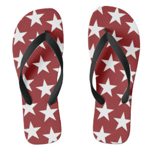 Stars Pattern 20 Flip Flops